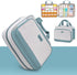 Travel Medicine Organizer Bag, Pill Organizer Case,Carrier for Medications,Vitamins,Fish Oil and Medical Supplies Pill
