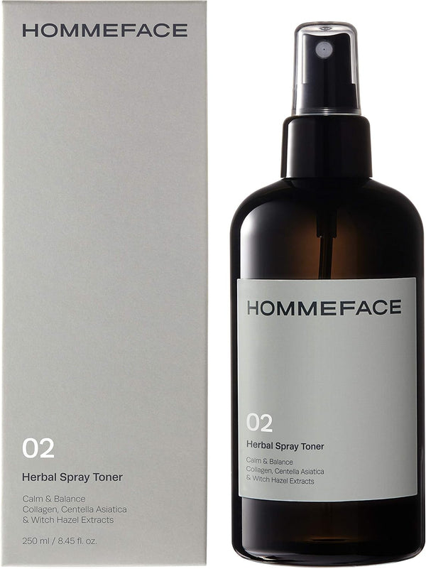 Men’s Herbal Spray Face Toner, 8.45 fl. oz. - Hydrating and Balancing Facial Mist