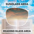 UV400 Yogo Vision Bifocal Reading Sunglasses Men Women Classic Retro Sun Readers Lightweight Outdoor Eyewear