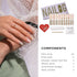 NAILOG Semi Cured Gel Nail Strips (20 Extra Long Stickers) | Buy 2 Get 1 UV Lamp | Glossy Soft Gel Finishing, Tea Time