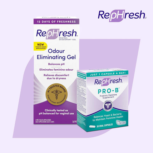 Pro-B Probiotic Supplement for Women, 30 Oral Capsules by Rephresh