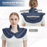 Microwave Heating Pad for Neck and Shoulders - Large Weighted Microwavable Heated Neck Wrap for Pain Relief