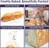 volila 150 Pack Reusable Plastic Bread Bags - Clear Loaf Bags for Homemade Bread - Perfect for Baked Goods Storage