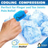 Finger Ice Pack - Reusable Cold Gel Compression Sleeve for Finger and Toe Injuries, Arthritis, Gout, Sprains