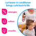 So Cozy Leave In Conditioner Spray (8 Fl Oz), Paraben-Free Detangler for Kids' Curly Hair