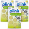 Plink Washer and Dishwasher Freshener - Cleaner, 3 Packs of 4 Tablets, Total 12 Tablets
