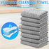 Microfiber Rags in A Box, 2 Pack 40 Count, Reusable Lint Free Towels for Home, Office Cleaning