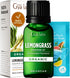 Gya Labs Organic Lemongrass Essential Oil - 100% Pure Natural Oil for Skin, Hair, Aromatherapy Diffuser (0.34 Fl Oz)