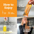 Immunity 15 Packs Ginger Shots with Turmeric & Pineapple - Ginger Juice Superfood Powder - Shots & Wellness Shots