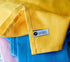 Microfiber Cleaning Cloth, 23” X 15” (Pack of 4 Yellow/Light Gray/Blue/Light Pink), Non-Abrasive, Reusable, Ultra