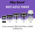 Mia Secret White Acrylic Powder, 1oz