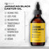 IQ Natural Jamaican Black Castor Oil, 100% Pure Cold Pressed, Hair Growth & Skin Conditioning, 4oz (2 PACK Unscented)