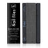 Professional Nail Files Black Washable Emery Boards, 7 Inches Long, 12 Fingernail Files Per Pack (80/100)