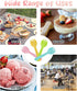 100 Pcs Mini Disposable Plastic Cake Fork, Fork and Spoon Two In One Tableware for Cakes, Desserts, Ice Cream