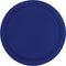 Lovely True Navy Blue Solid Round Dinner Plates - Vibrant 9" (Pack of 16) - Sturdy & Stylish