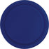 Lovely True Navy Blue Solid Round Dinner Plates - Vibrant 9" (Pack of 16) - Sturdy & Stylish