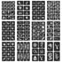 Tattoo Stencils For Kids Teens Adults - 24 Sheets Henna Tattoo Stencil Kit with 400 Designs