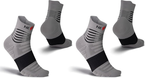 NEENCA Medical Compression Socks for Women & Men - 2 Pairs, Ankle Compression Stockings for Pain Relief, 20-30 mmHg