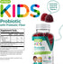 Probiotic Gummies for Kids - 2 Billion CFUs - Digestive Health Support, Vegan, Chewable Berry Flavor