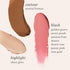 Julep Skip The Brush Cream to Powder Blush Stick - Golden Guava, Blendable & Buildable 2-in-1 Makeup Stick