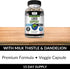 Kaya Naturals Liver Cleanse Detox & Repair - Milk Thistle Liver Supplement with Artichoke Extract and Dandelion Root -