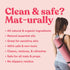 ASUTRA Yoga Mat Cleaner Spray (Soothing Sweet Rose) - 4 fl oz, Organic Essential Oils, Deep-Cleansing for Fitness Gear