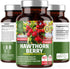Number One Nutrition N1N Premium Hawthorn Berry Extract, Max Strength Hawthorn Berry
