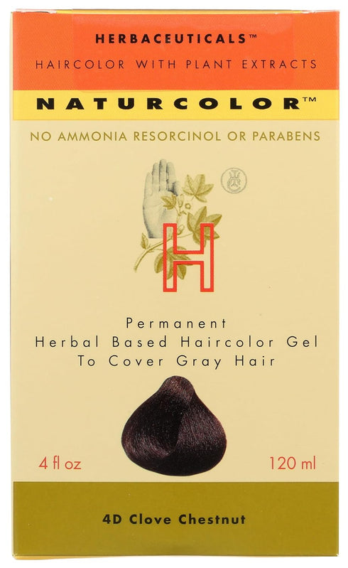 naturcolor Haircolor Hair Dye, Clove, 4 Fl Oz (4D)