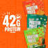 Twin Peaks Low Carb, Keto Friendly Protein Puffs, Combo Pack, 2.1 Ounce, 2 Servings, 3 Pack (60g, 42g Protein, 4g Carbs)