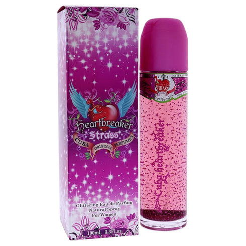 Cuba Cuba Strass Heart Breaker Eau De Parfume Spray for Women, 3.3 Ounces (PC224)