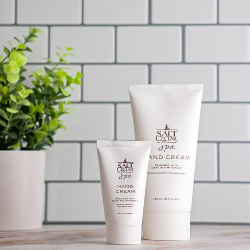 Spa Dead Sea Mineral Hand Cream, Moisturizer Lotion, Travel Size 1.4 FL oz (40 ml), Paraben Free, Glycerin, Olive Oil