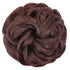 MORICA Messy Hair Bun Hair Scrunchies Extension - Curly Wavy Synthetic Chignon Hairpieces for Women (33# Dark Auburn)