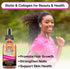 SBR Nutrition Biotin and Collagen Liquid Daily Dietary Supplement for Hair Growth, Skin Health, 2 oz (60mL)
