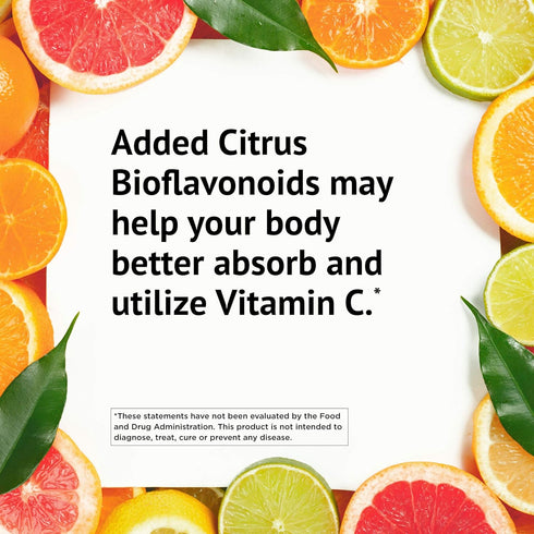 American Health Ester-C with Citrus Bioflavonoids, 45 Count Tablets, Immune Support Supplement