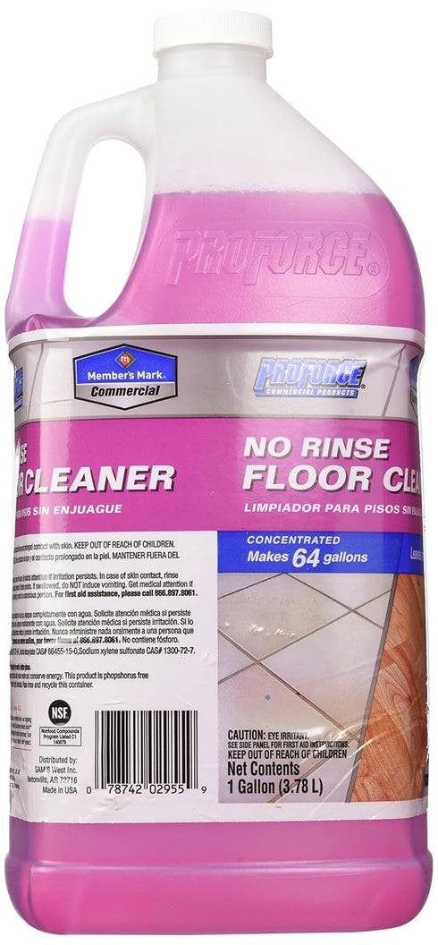 MEMBERS MARK (127.8 Oz), Member's Mark No Rinse Floor Cleaner Net Wt Fl