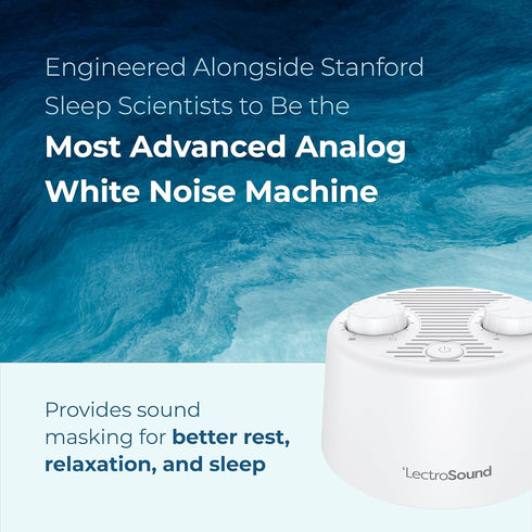 Settings Adaptive Sound Technologies LectroSound - Noise Machine for Optimal Sleep Environment - Non-Looping Nature