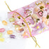 100PCS Heart Printed Organza Bags - Gift Jewelry Candy Bags for Wedding Valentine's Day 5x7Inch