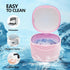 Leak Proof Partial Denture Case with Strainer Basket and Brush, Waterproof Cleaning Bath Case for Dentures, Braces,