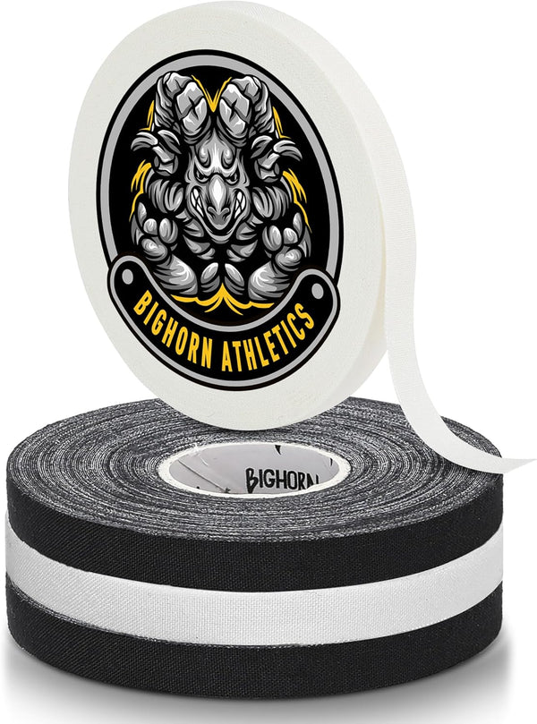 Bighorn Athletics Premium Finger Tape, 4 Rolls for Injury Protection and Joint Stability