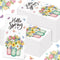 Jingmore 100 Pcs Spring Flora Guest Napkins Disposable Paper Bathroom Hand Towels Tulip