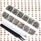 LPBeads 3456 Pieces Crystal Rhinestones - 6 Sizes Flat Back Round for Crafts Nails Art DIY