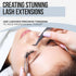 LASHVIEW High Precision Lash Tweezer, Stainless Steel Volume Eyelash Extension Tweezers for Professional Grafting, LT02