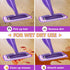 7 Pack Reusable Mop Pads Compatible with Swiffer Wet Jet Mop: Thick Microfiber Wet Jet Refills for Wood Floor