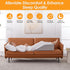 Memory Foam Leg Elevation Pillow for Sleeping, Knee Wedge Pillow for Back Pain, Swelling, After Surgery, Non-Slip Base,