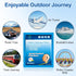 KONGDY 100 Counts Motion Sickness Patches for Kids and Adults - Waterproof Non-Drowsy Sea Sickness Patches