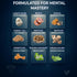 Varipeak 9-In-1 Gummies 90 Nootropic Mushroom | With Lion's Mane, Reishi, Chaga, & More | Enhanced with Bacopa Monnieri