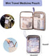 Lexeeco Medicine Storage Bag Pill Bottle Organizer with Portable Small Pouch Travel Medication Bottle Organizer