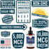 Liquid Biotin for Hair Growth, 10,000mcg Collagen 5,000mcg, Extra Strength Liquid Drops for Women, 2oz