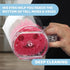 Functional Sponge Scrubber Set - Daddy Mommy Daily Scrub Sponge, 2 Animal Patterns, Scratch Free, 2ct