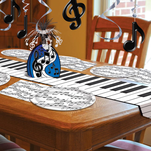 Musical Note Plates, 8/Pkg